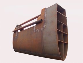 Rudder horn carrier arm for marine rudder
