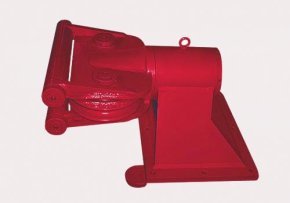 Universal swivel fairlead with rotating head