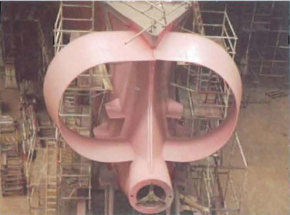 Second type of wake equalizing duct